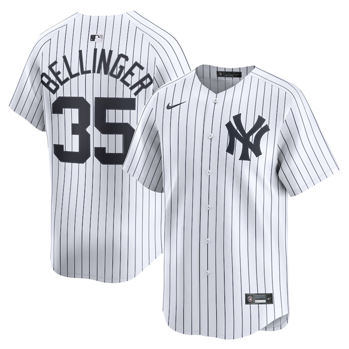Camiseta Beisbol Hombre New York Yankees Cody Bellinger Alterno Limited Blanco